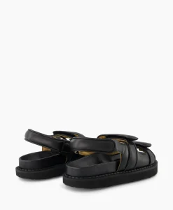 Cheap Sandaal Zonder Hak Madee-Gb Zwart Dames Sandalen