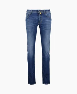 Shop Jeans Pant 5 Pkt Slim Fit Nick Blauw Heren Broeken