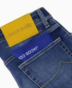 Shop Jeans Pant 5 Pkt Slim Fit Nick Blauw Heren Broeken