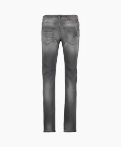 Discount Jeans Pant 5 Pkt Slim Fit Nick Grijs Heren Broeken