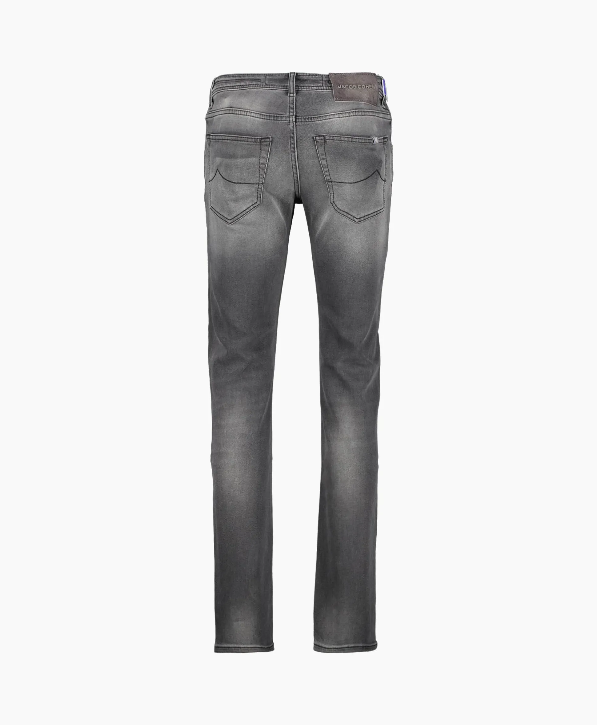 Discount Jeans Pant 5 Pkt Slim Fit Nick Grijs Heren Broeken
