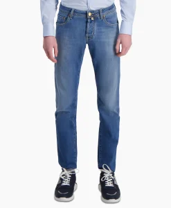 Online Jeans 5 Pkt Super Slim Fit Nick Donker Blauw Heren Broeken