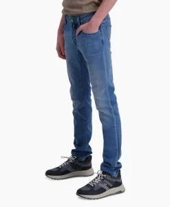 Sale Jeans 5 Pkt Super Slim Fit Nick Donker Blauw Heren Broeken