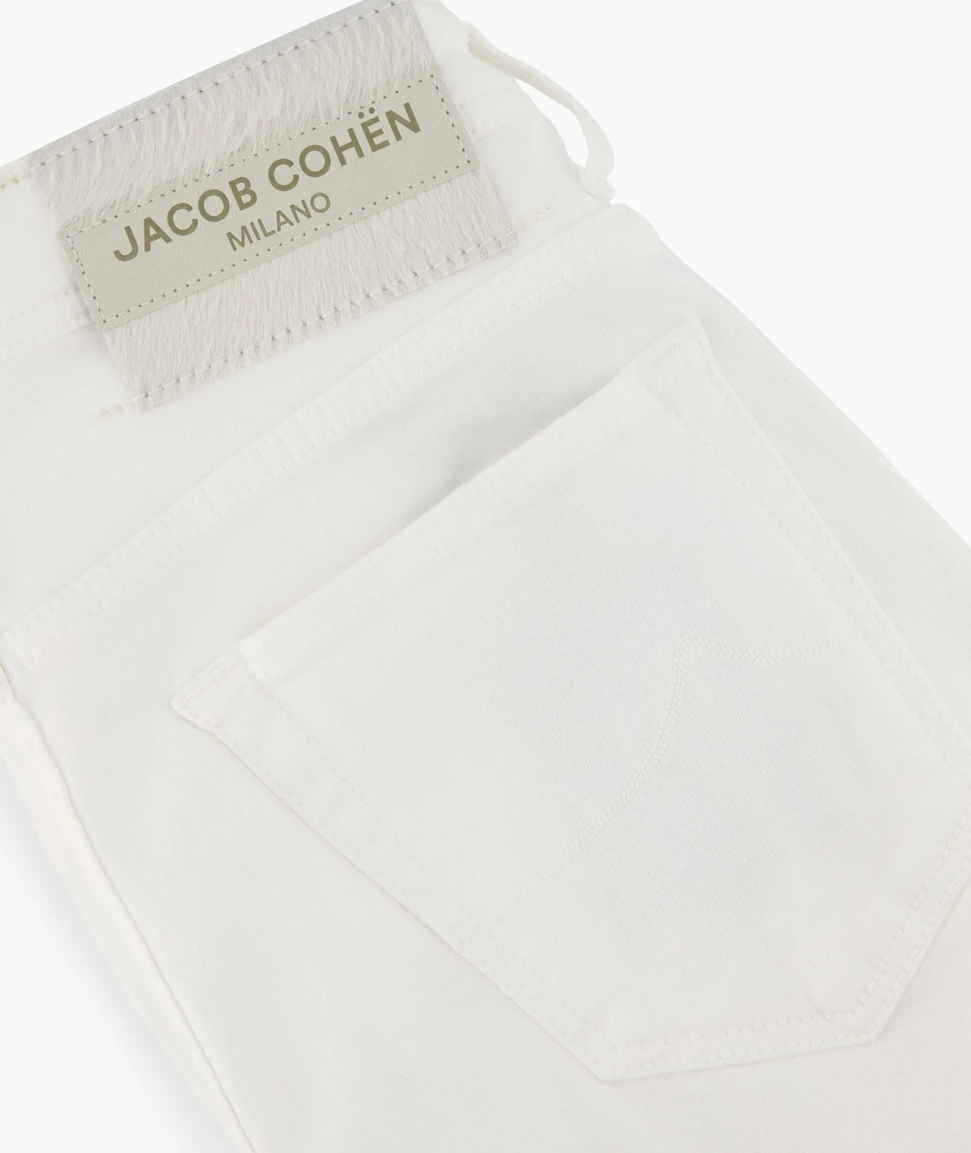 Hot Jeans 5 Pkt Super Slim Fit Nick Wit Heren Broeken