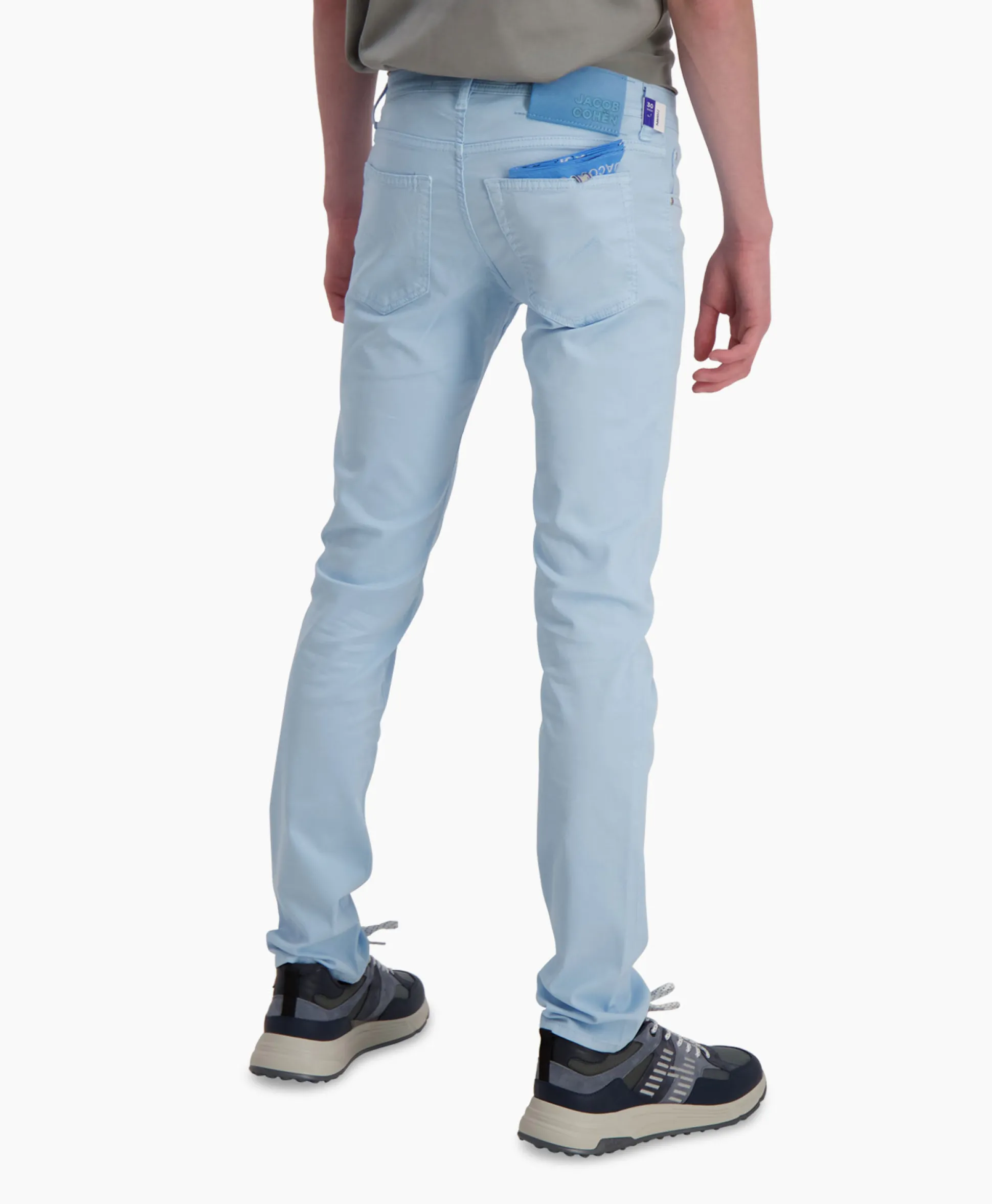 New Jeans 5 Pkt Super Slim Fit Nick Blauw Heren Broeken