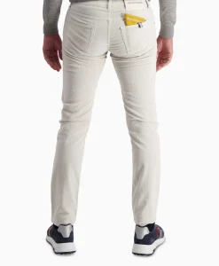 Outlet Jeans 5-Pocket Nick Slim Off White Heren Broeken