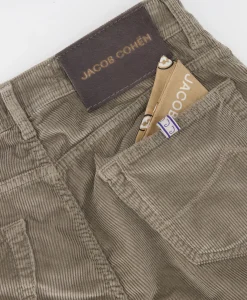 Discount Jeans 5-Pocket Nick Slim Bruin Heren Broeken
