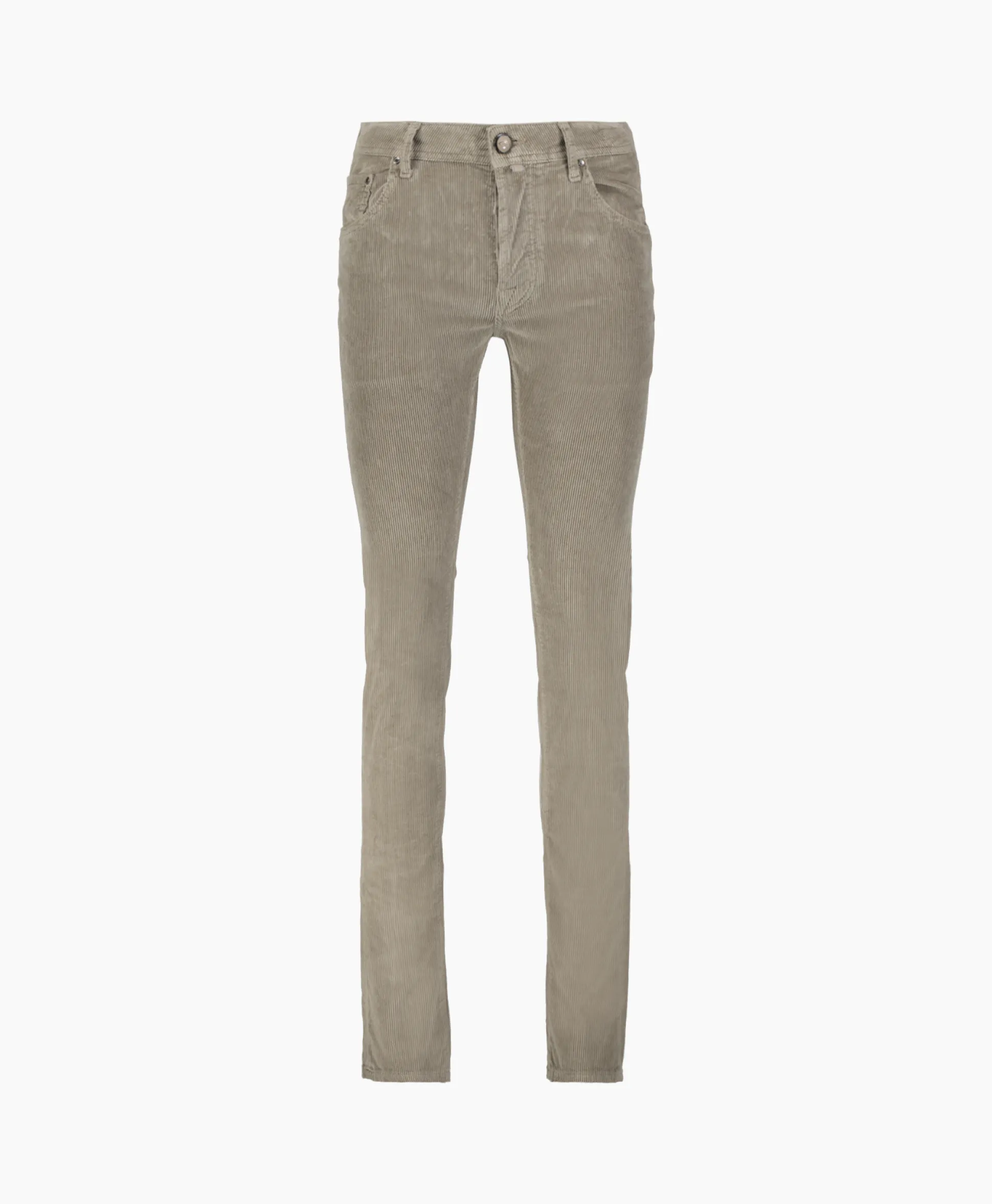 Discount Jeans 5-Pocket Nick Slim Bruin Heren Broeken