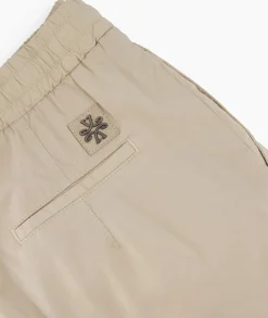 Discount Pantalon Low Carrot Fit Daniel Beige Heren Broeken