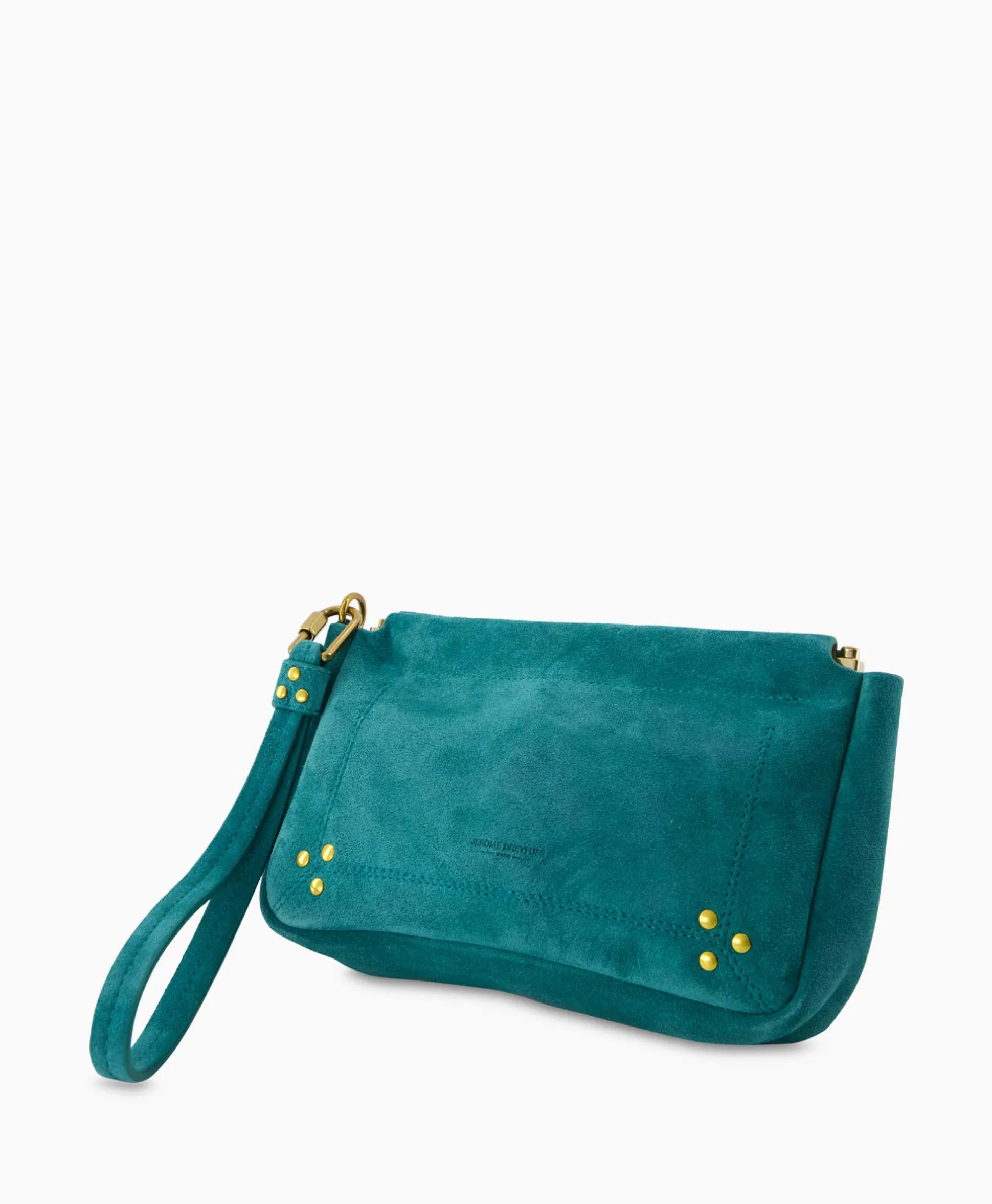 Hot Jerome Dreyfuss Clutch Clap M Groen Dames Tassen