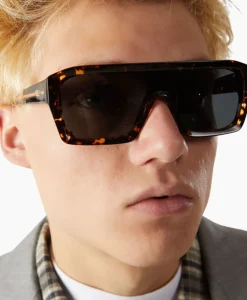 Discount Zonnebril Aksel Flake Bruin Dames Zonnebrillen