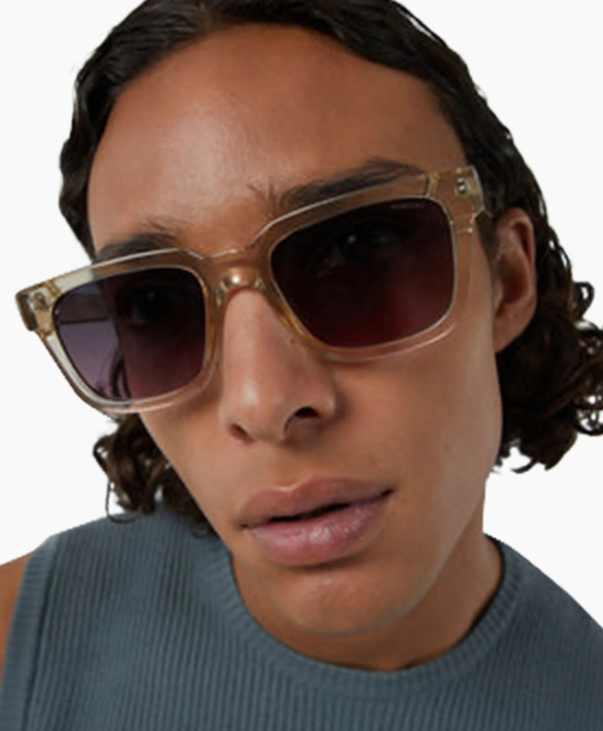 New Zonnebril Bobby Red Sands Beige Dames Zonnebrillen