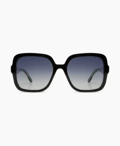 Outlet Zonnebril Miley Black Clear White Gold Goud Dames Zonnebrillen