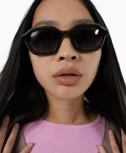 Discount Zonnebril Will Moss Groen Dames Zonnebrillen