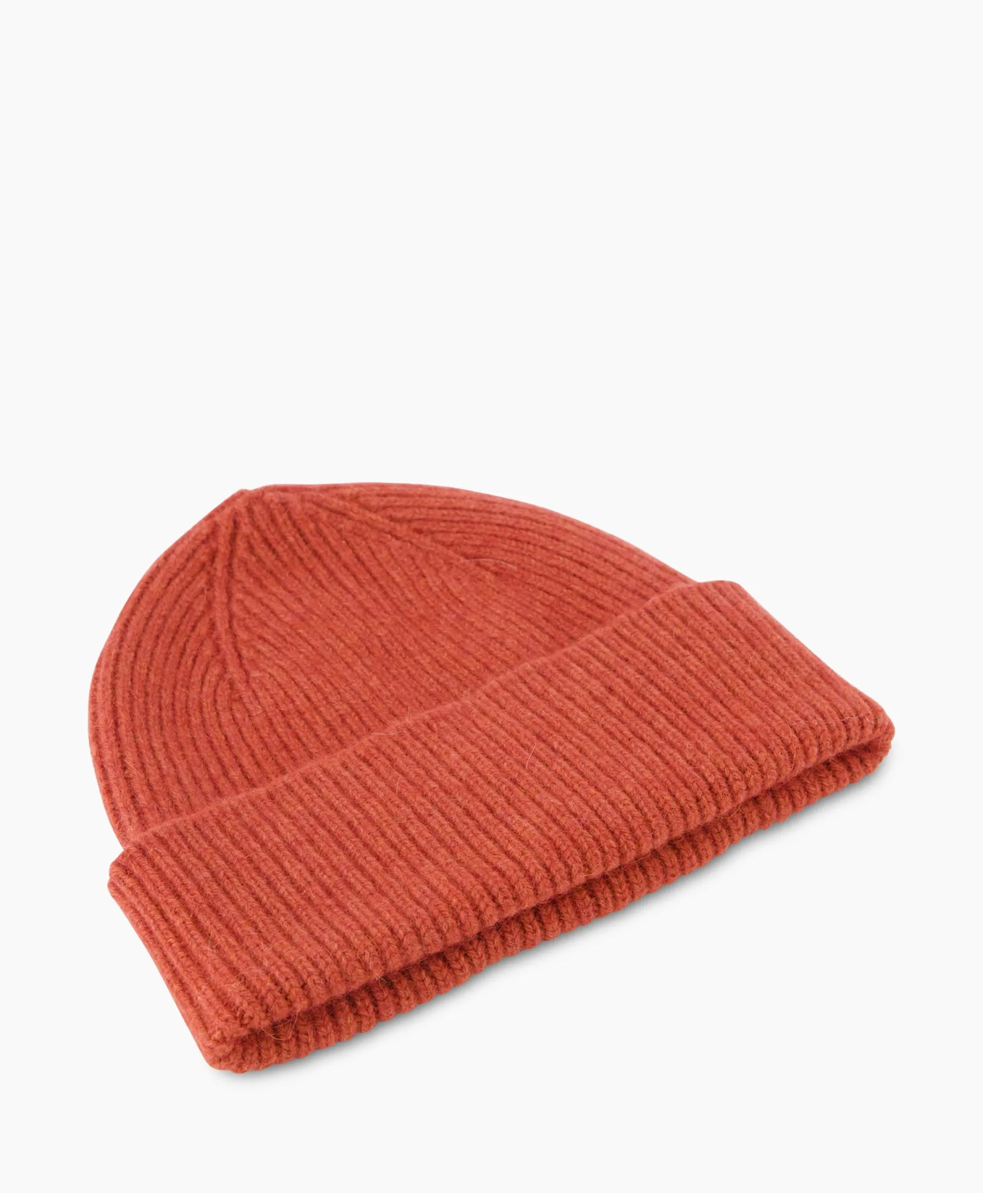Shop Muts Beanie Oranje Heren Mutsen