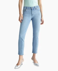 Online Jeans Pant.Authentic Slim Ankle R.W. Blauw Dames Broeken