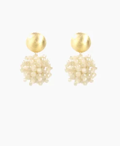 Store Oorbellen Ce Gb Globe S Double Ston Zalm Dames Sieraden