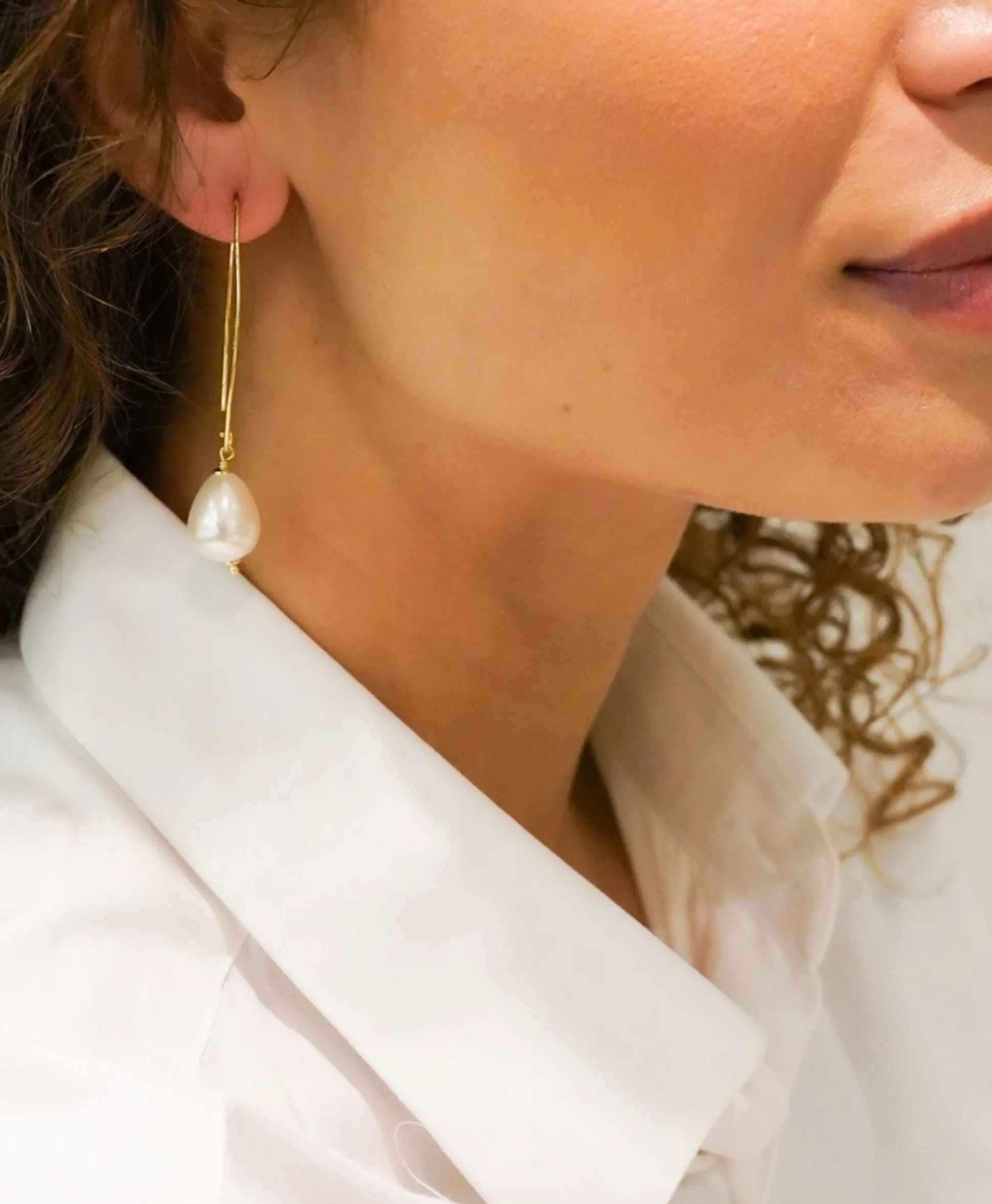 Hot Oorbellen Ce Qu Drop Small Pearl Diversen Dames Sieraden