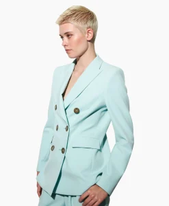 Discount Blazer 498011/3453-0 Aqua Dames Blazers