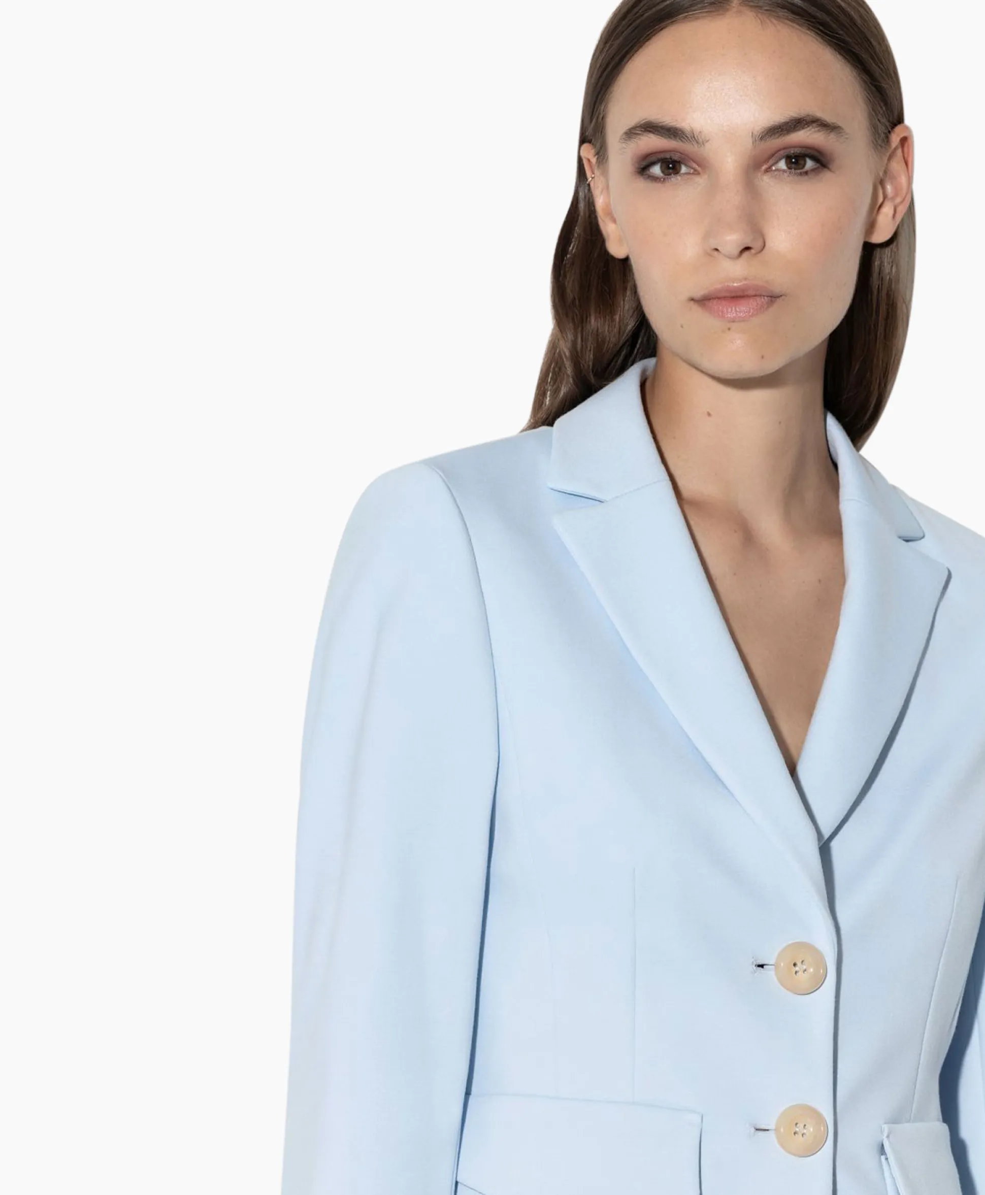 Fashion Blazer 498001/3289-0 Licht Blauw Dames Blazers