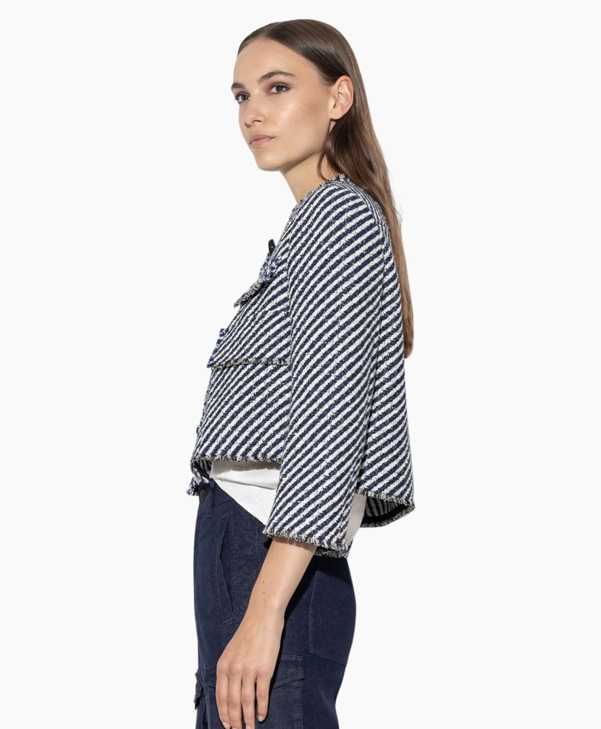 Cheap Blazer 498013/3603-0 Off White Dames Blazers