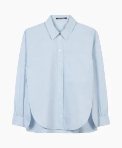 Fashion Blouse 298442/3600-0 Blauw Dessin Dames Blouses