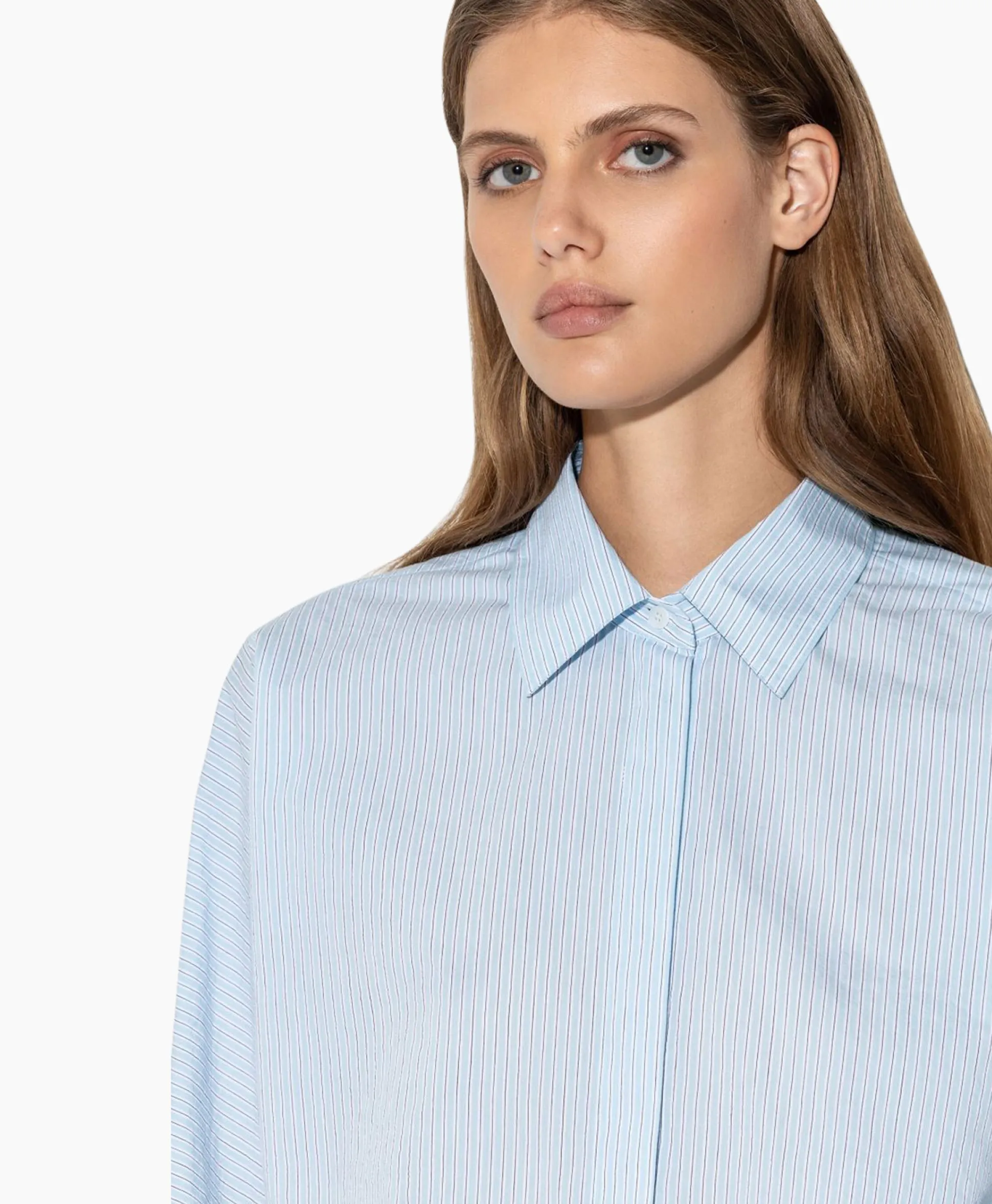 Shop Blouse 298422/3600-0 Blauw Dessin Dames Blouses