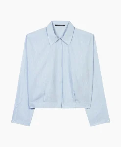 Shop Blouse 298422/3600-0 Blauw Dessin Dames Blouses
