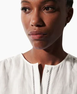 Flash Sale Blouse 298458/3500-0 Off White Dames Blouses