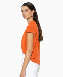 Flash Sale Blouse 298461/3597-0 Oranje Dames Blouses