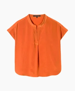 Flash Sale Blouse 298461/3597-0 Oranje Dames Blouses