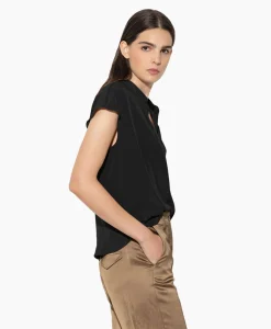 Clearance Blouse 298461/3597-0 Zwart Dessin Dames Blouses