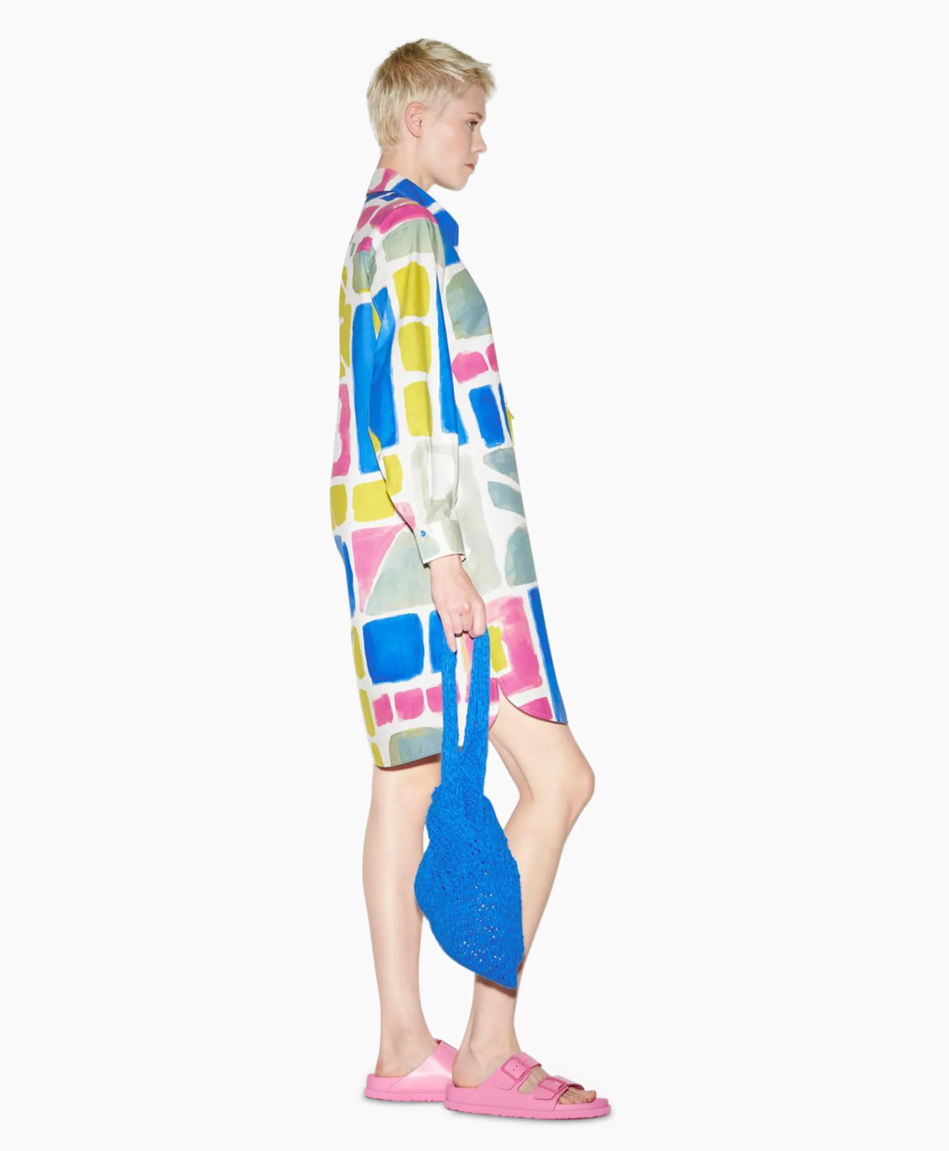 Cheap Jurk 798494/3624-0 Off White Dames Jurken