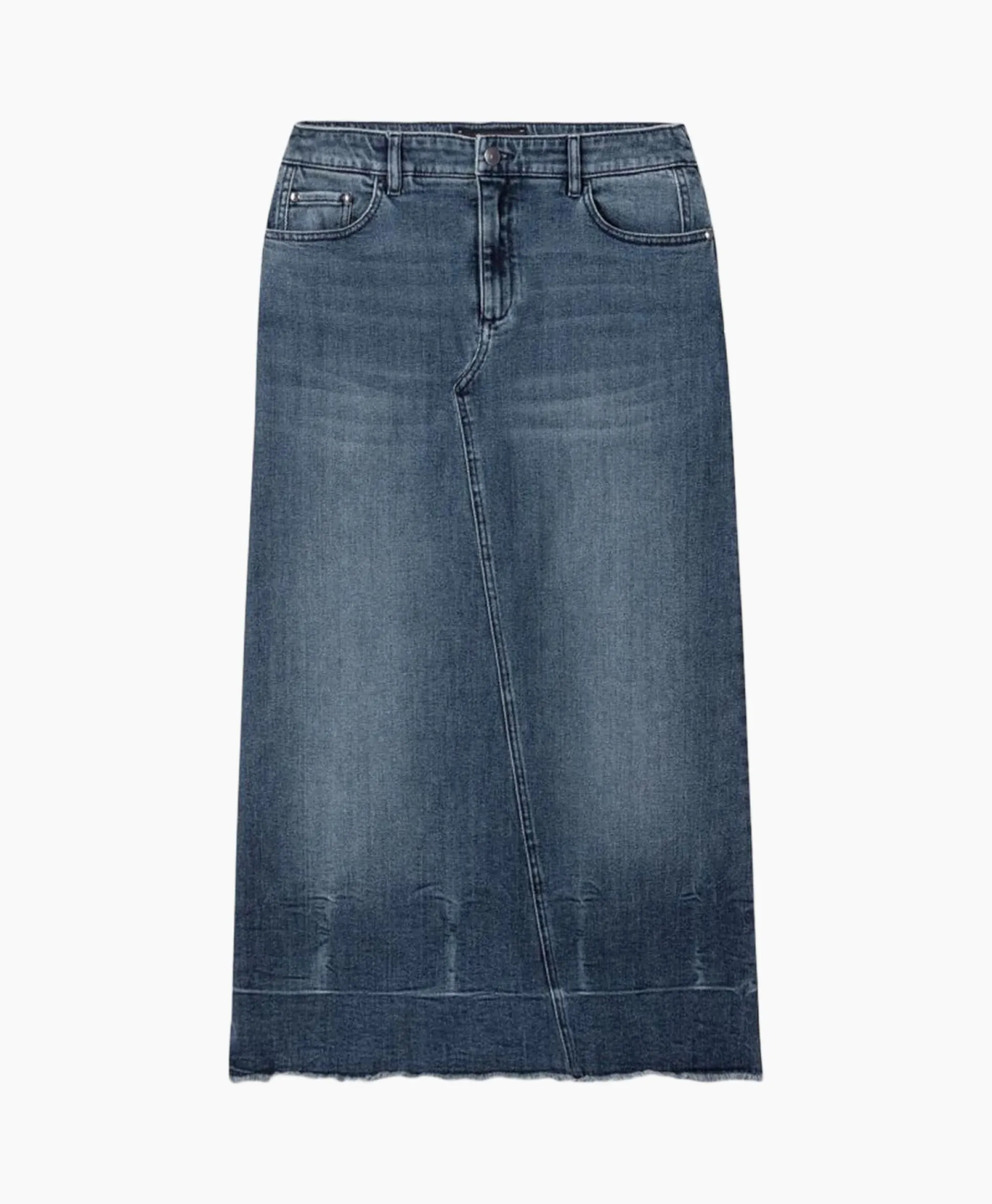 Cheap Midi Rok 598227/3388-0 Donker Blauw Dames Rokken