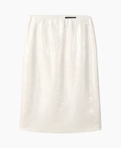 Flash Sale Midi Rok 598230/3598-0 Wit Dames Rokken