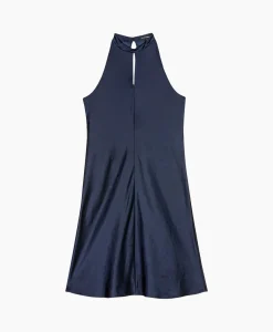 Outlet Mini Jurk 798476/3596-0 Donker Blauw Dames Jurken