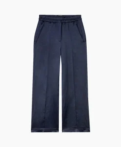 Clearance Pantalon 698524/3596-0 Donker Blauw Dames Broeken