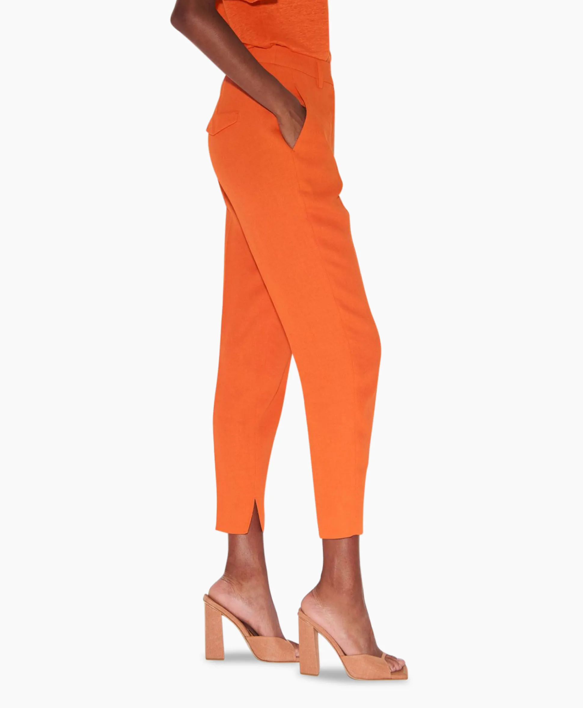 Best Pantalon 698656/3503-0 Oranje Dames Broeken