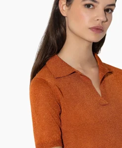 Store Polo 198408/5234-0 Oranje Dames Polo's