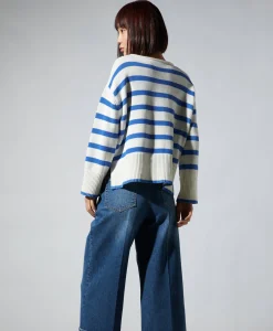 New Pullover 178249/5856-0 Blauw Dames Truien