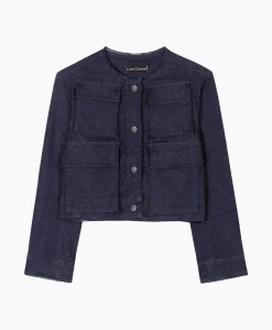 Store Pullover 498014/3608-0 Donker Blauw Dames Jassen