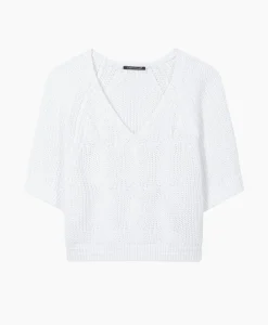 Discount Pullover 198409/5856-0 Wit Dames T-Shirts & Tops