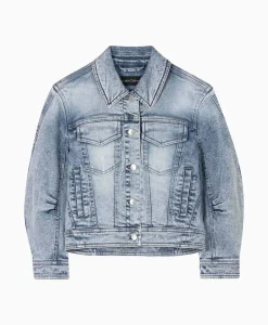 Store Spijkerjas 498231/3613-0 Blauw Dames Jassen