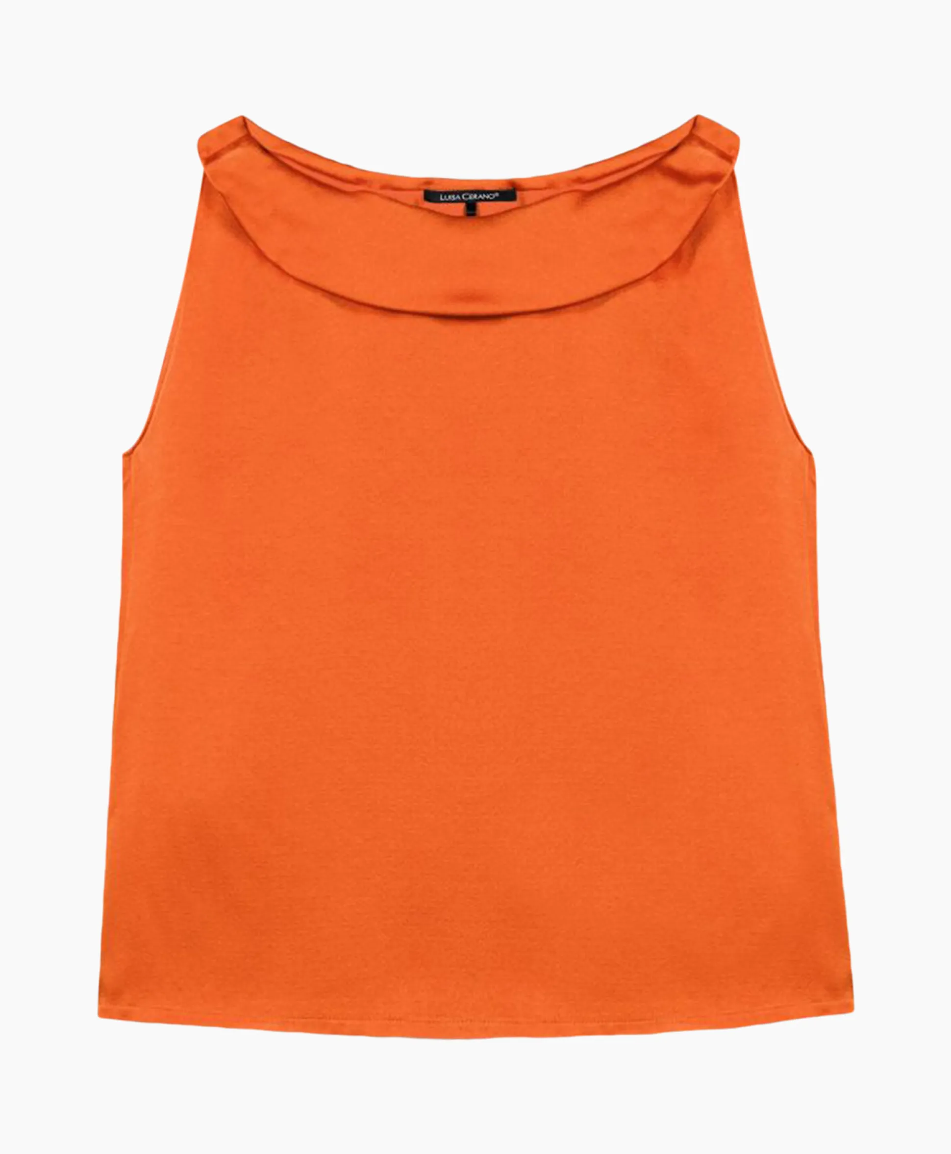 Sale Top 298456/3618-0 Oranje Dames Blouses