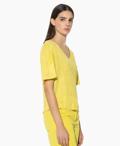 Flash Sale T-Shirt 398130/7687-0 Geel Dames T-Shirts & Tops