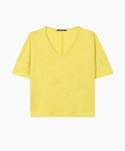 Flash Sale T-Shirt 398130/7687-0 Geel Dames T-Shirts & Tops