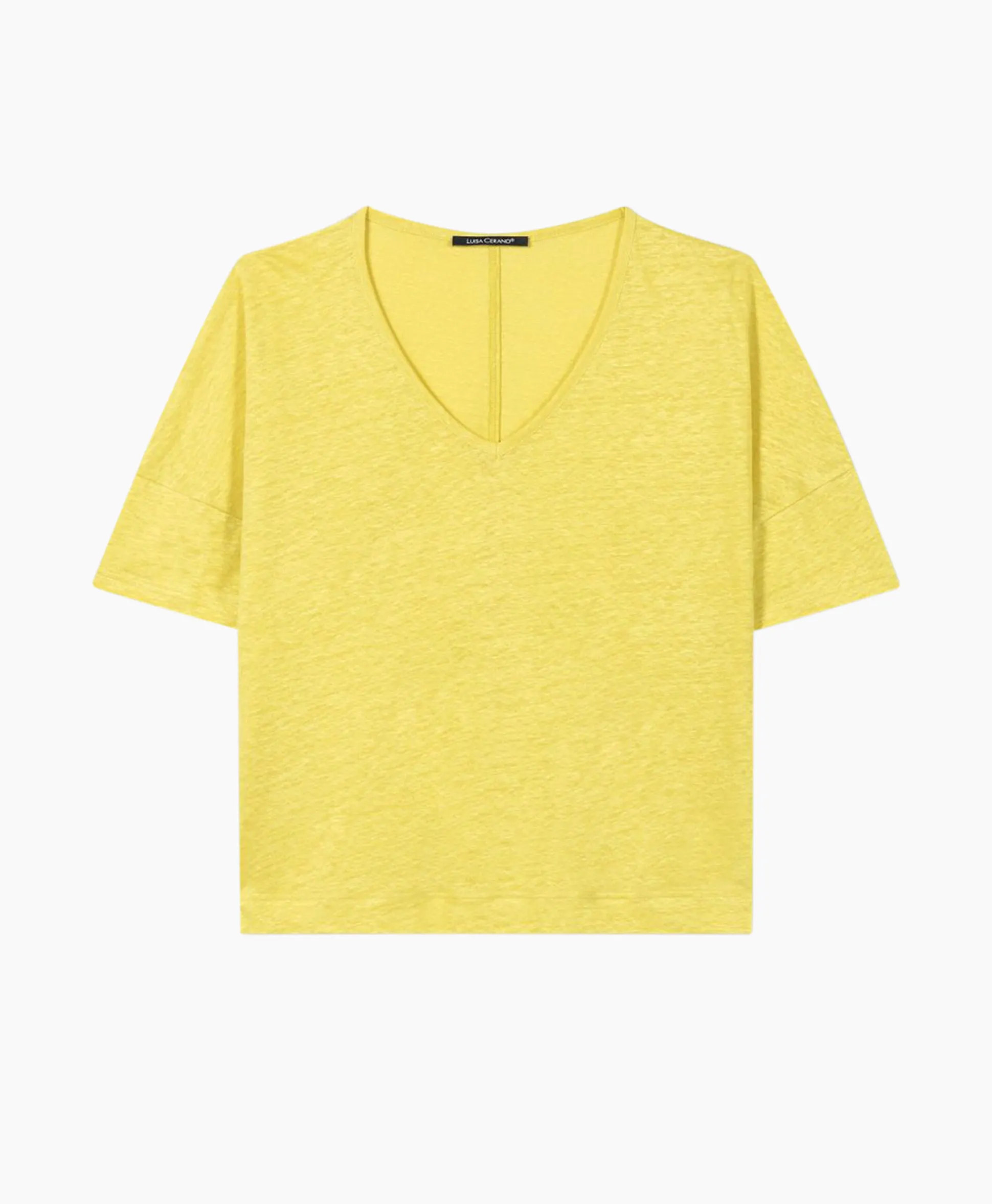 Flash Sale T-Shirt 398130/7687-0 Geel Dames T-Shirts & Tops