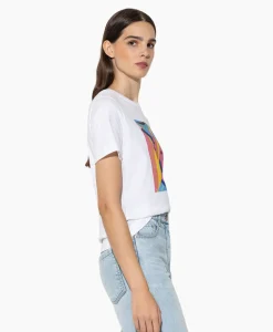 Discount T-Shirt 398157/7799-0 Wit Dames T-Shirts & Tops