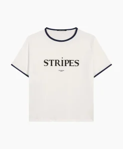 Discount T-Shirt Korte Mouw 398144/7799-0 Off White Dames T-Shirts & Tops