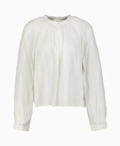 Cheap Marant Etoile Blouse Janelle-Ga Wit Dames Blouses